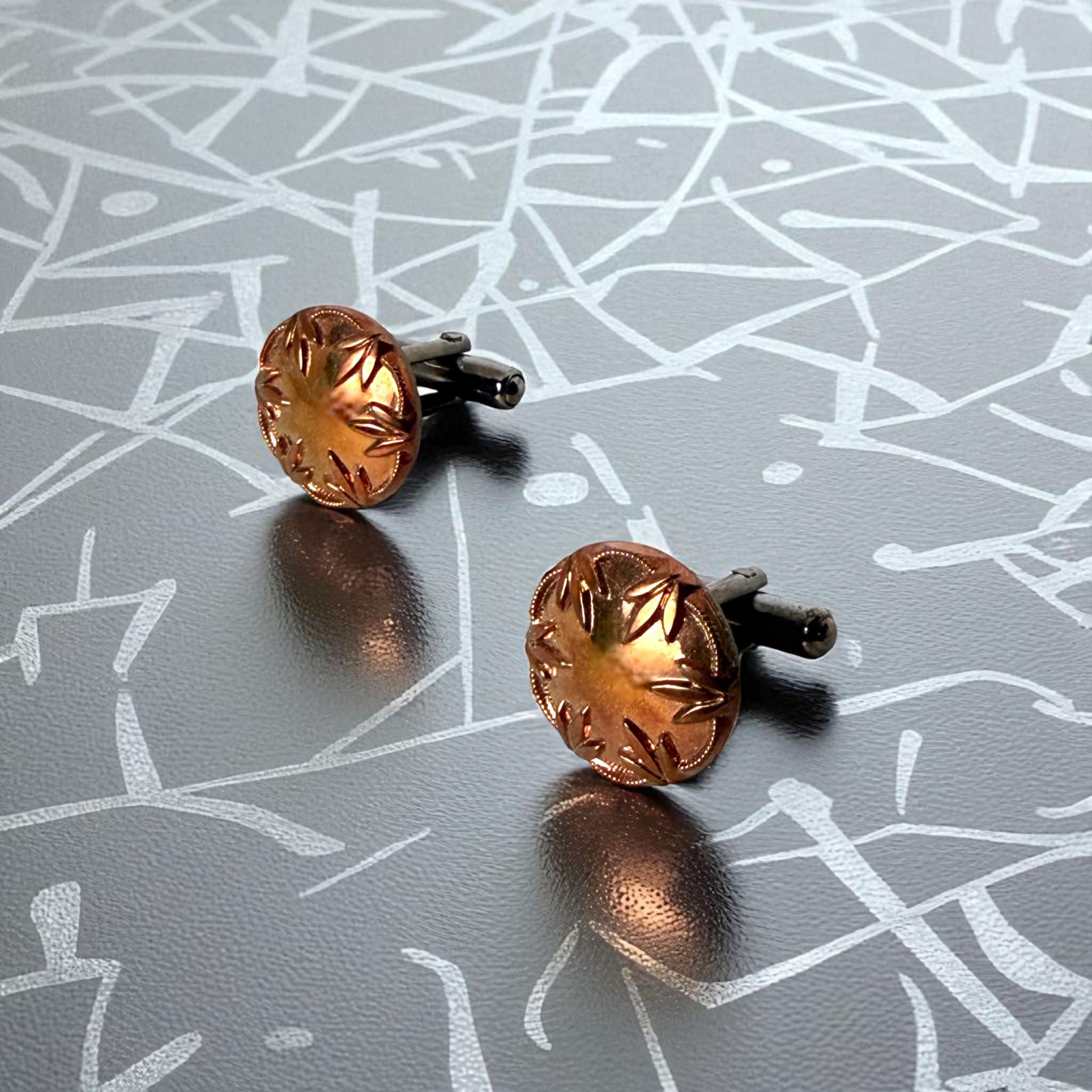 銅陽（どうよう） Dōyō – Copper Glow カフスボタン Advanced 496