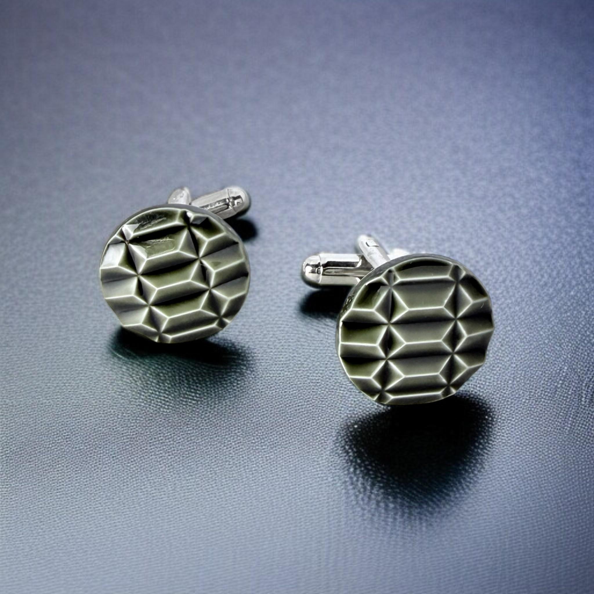 黙格（もくかく）Mokukaku – Silent Grid カフスボタン Advanced 500