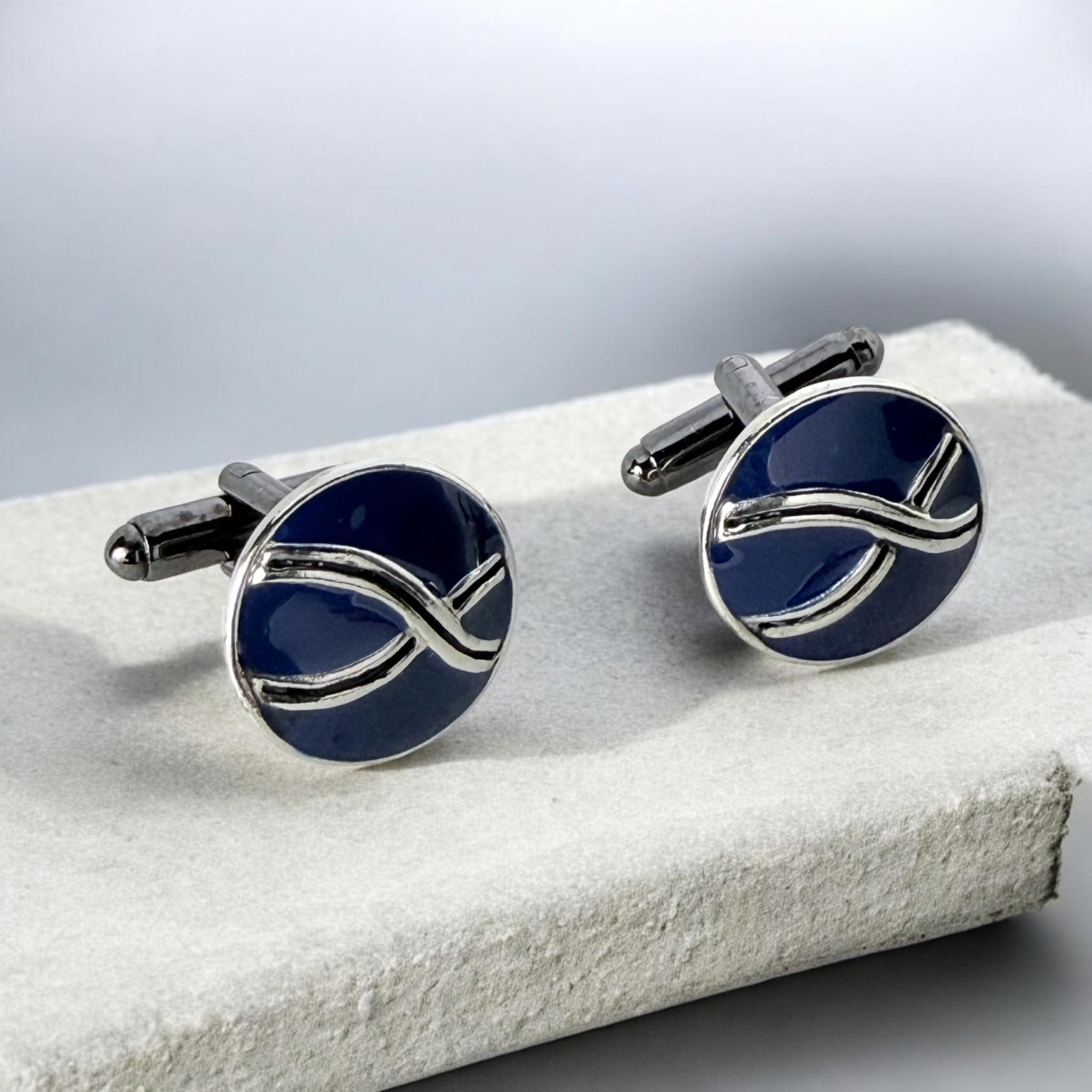 円界（えんかい）Enkai カフスボタン Metal 204