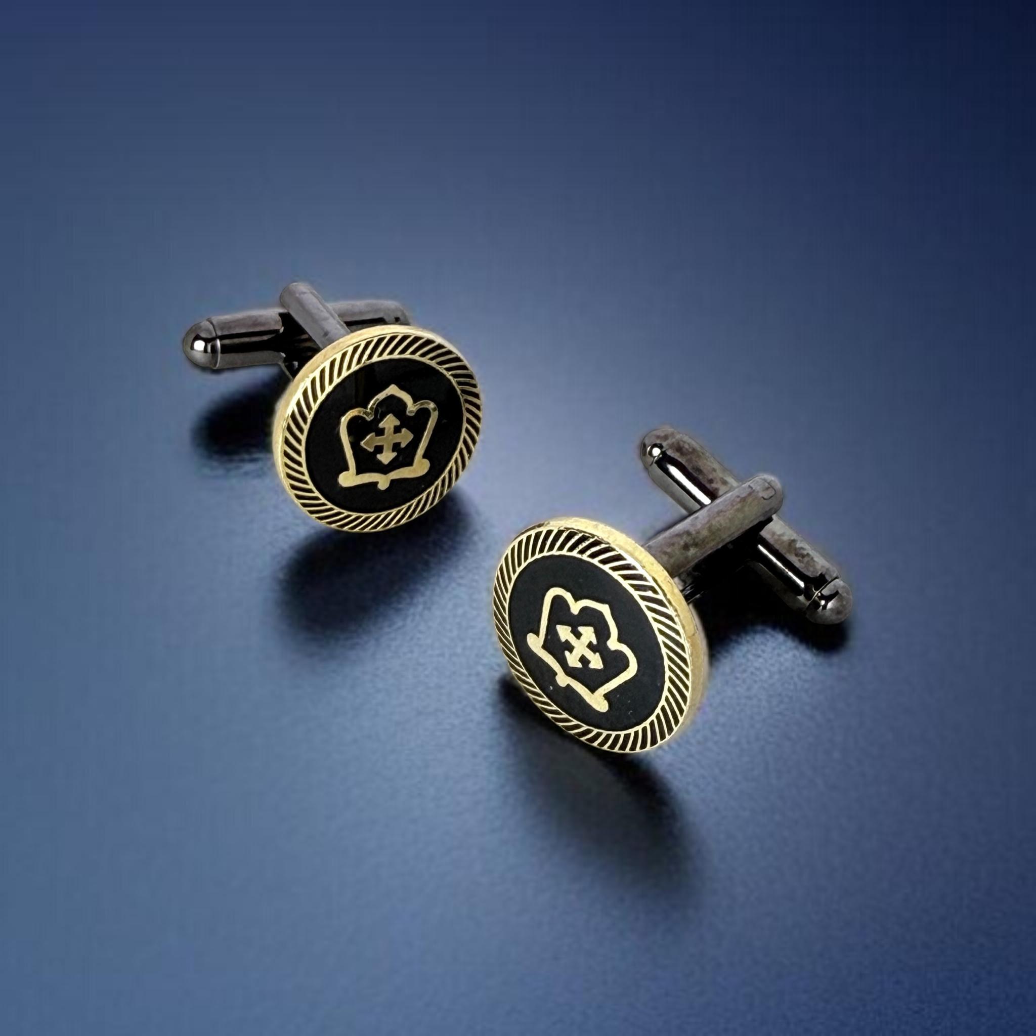 徽章（きしょう）Noble Crest カフスボタン Metal 209
