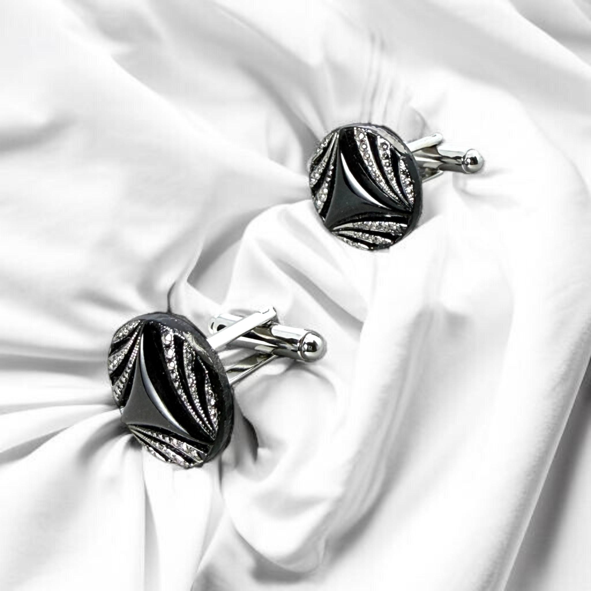 黒流（こくりゅう）Noir Current カフスボタン Modern 601