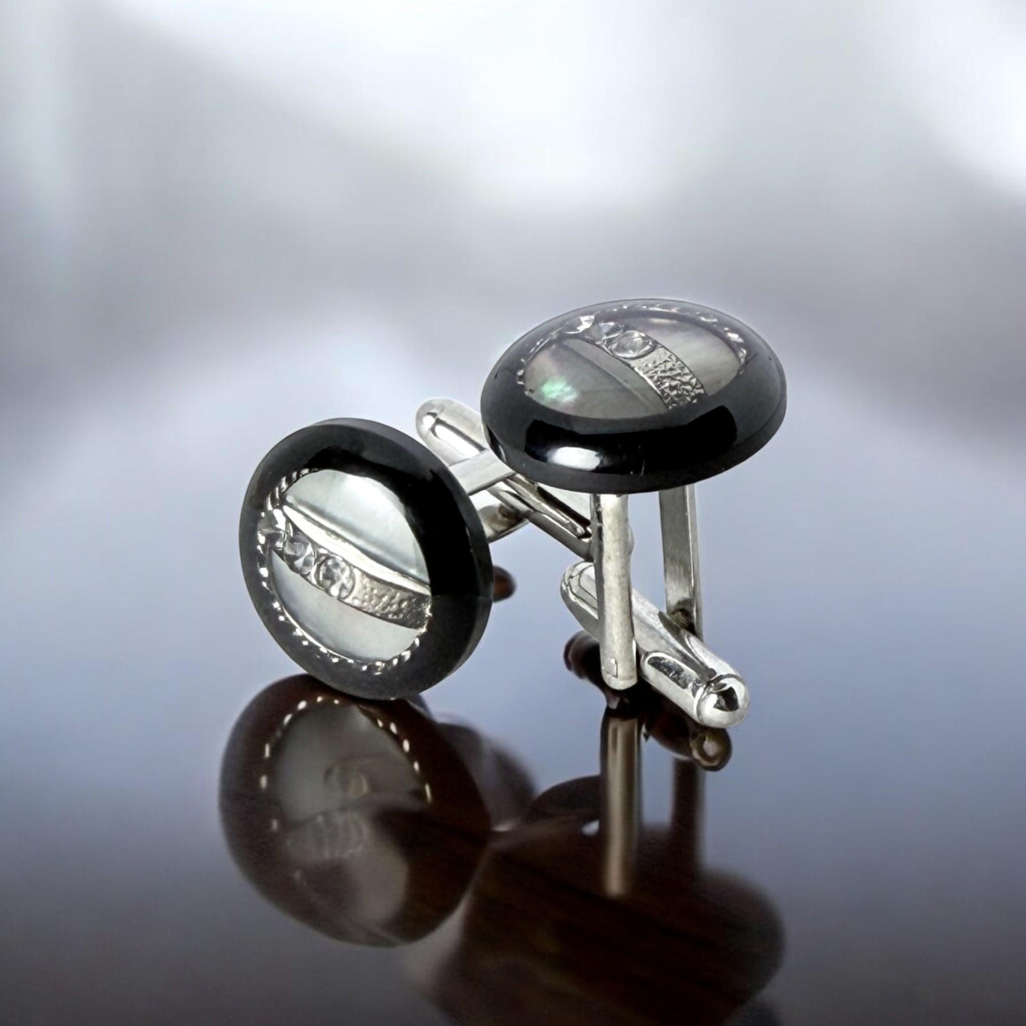 静線（せいせん）– Quiet Line カフスボタン Premium 239