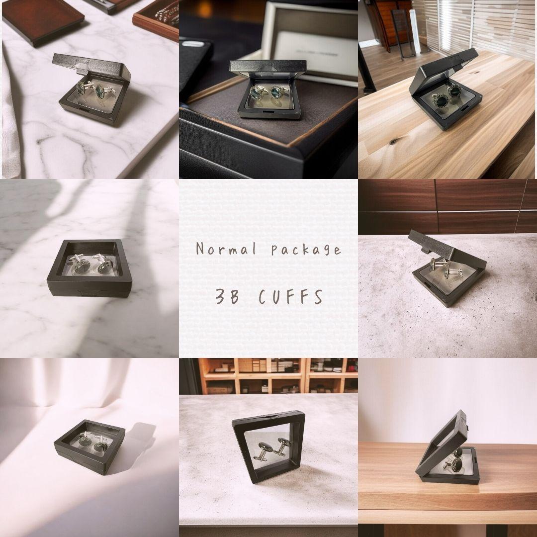 白駿(はくしゅん)White Stallion カフスボタン Metal 215 | 11枚目